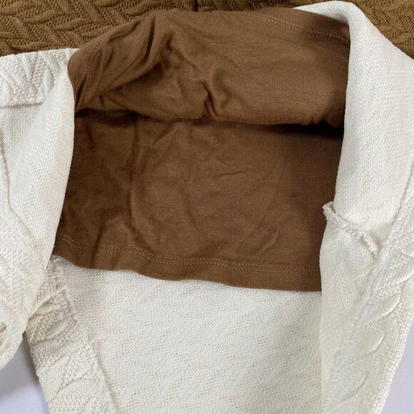 HD in Paris Textured Knit Pencil Skirt Womens 4 Asymmetrical Multi Color Block - Picture 13 of 16